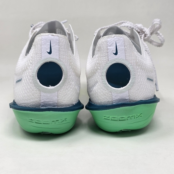 Nike Air Zoom Victory 2 Track Spikes White Green FD8411-100 Men’s Size 7 New - Picture 6 of 12